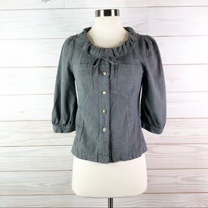 Kimchi Blue Urban Outfitters Top Chambray Shirt